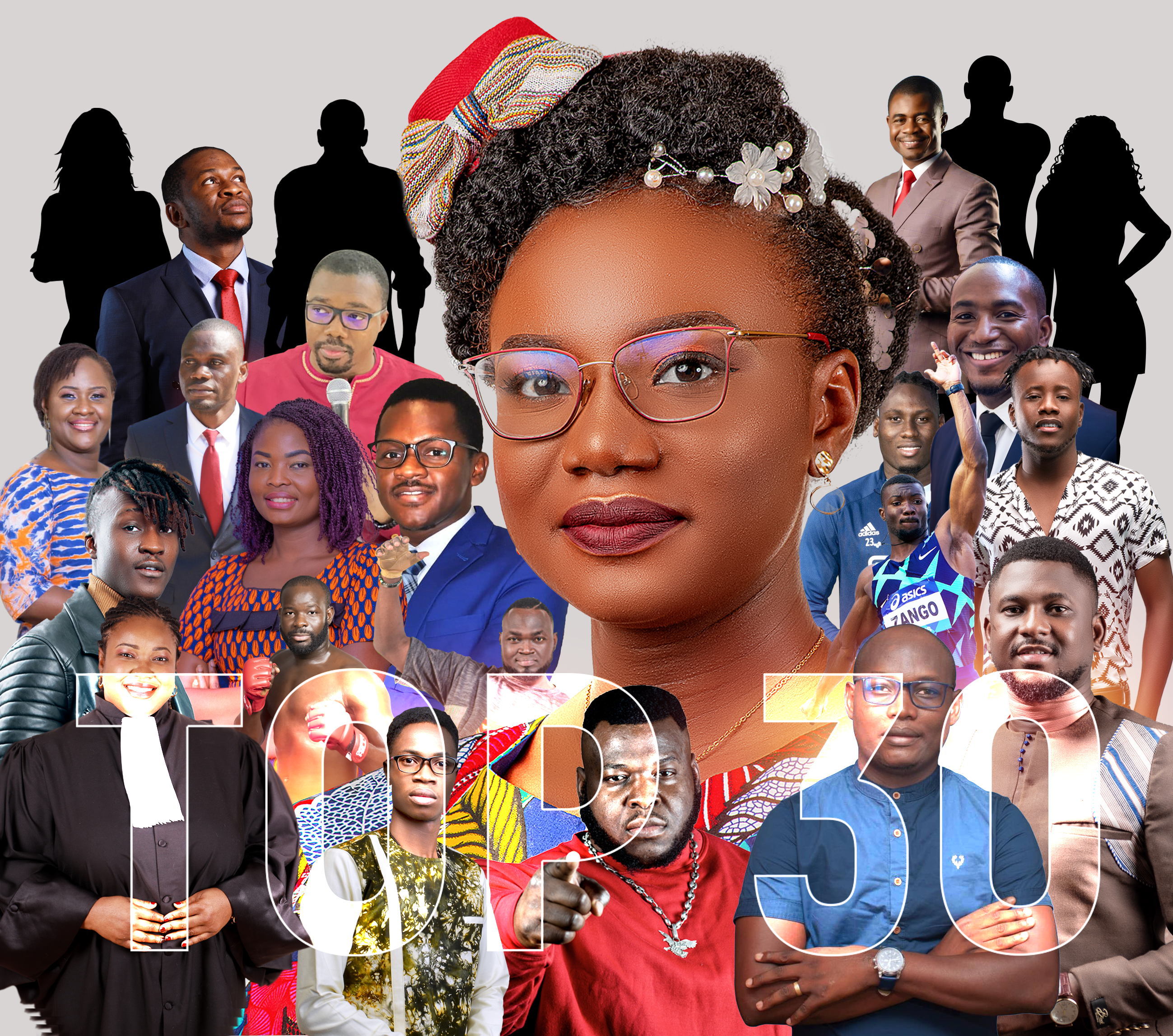 LE TOP 30 DES JEUNES DE MOINS DE 36 ANS QUI ONT MARQUÉ L’ANNÉE 2021 AU BURKINA FASO